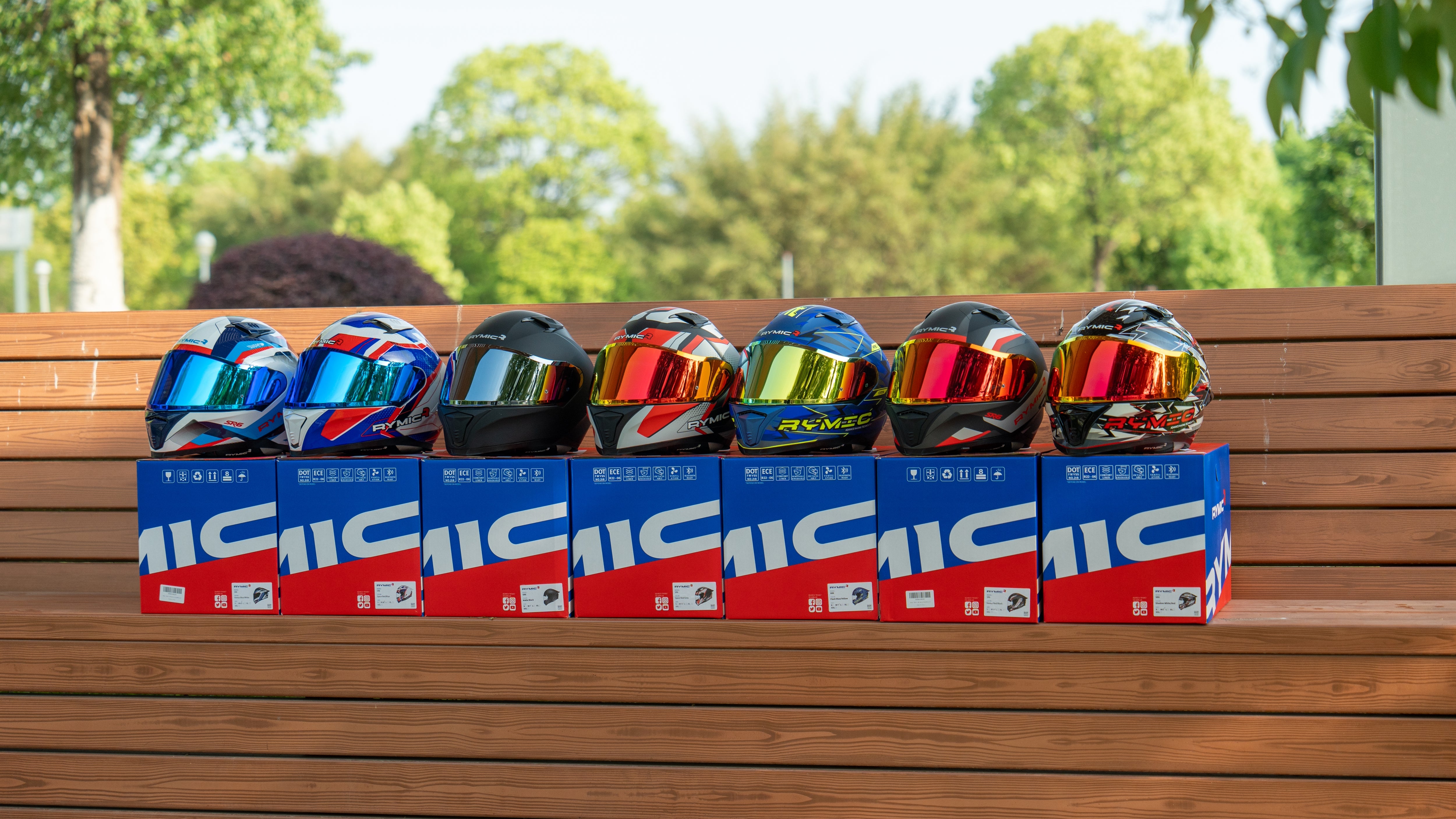 sr6 series full face motoycycle helmet