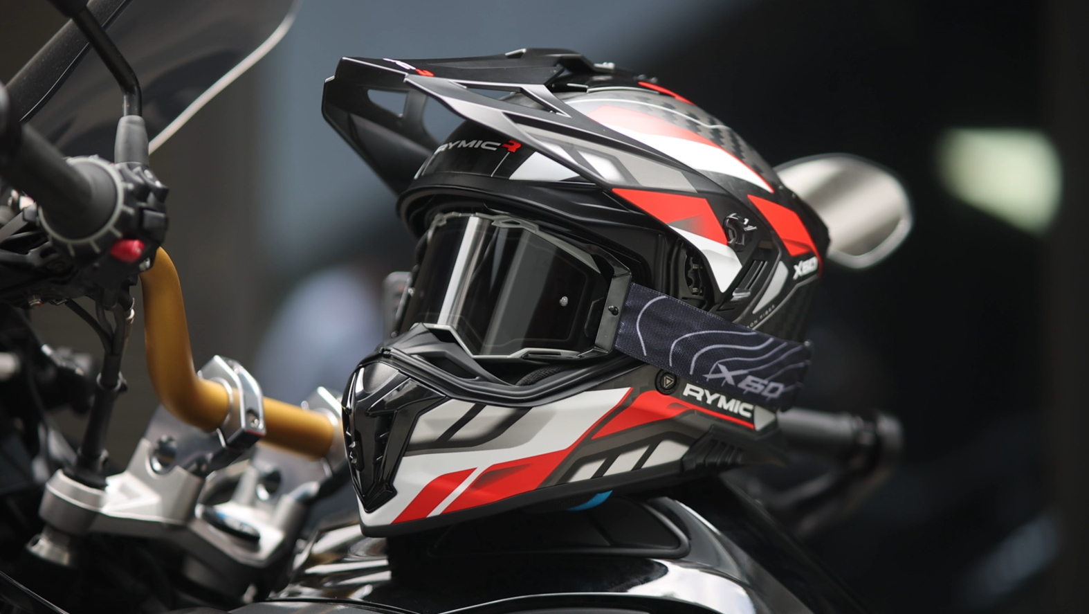 Rymic: X60 - The new dual sport helmet ready for every adventure